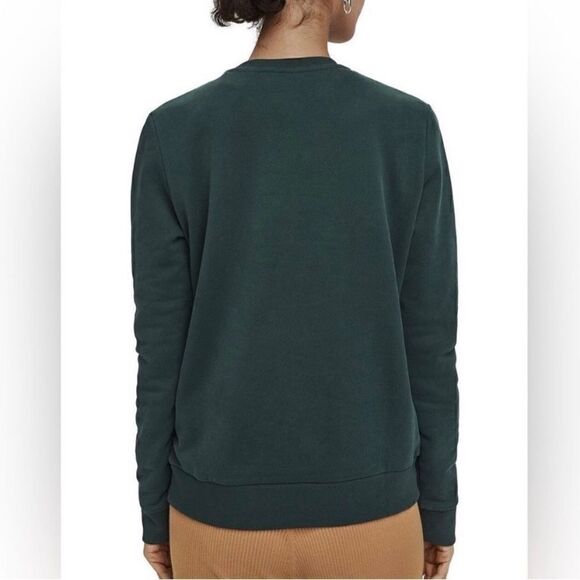 #132 SCOTCH & SODA MAISON SCOTCH Snakeskin Crewneck Sweatshirt - Picture 2 of 6